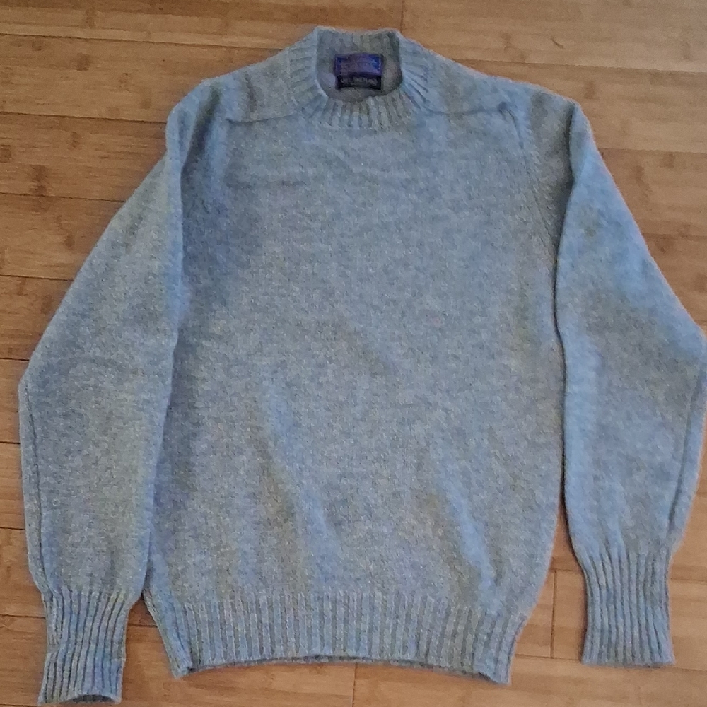 Pendleton Light Blue Crewneck Sweater